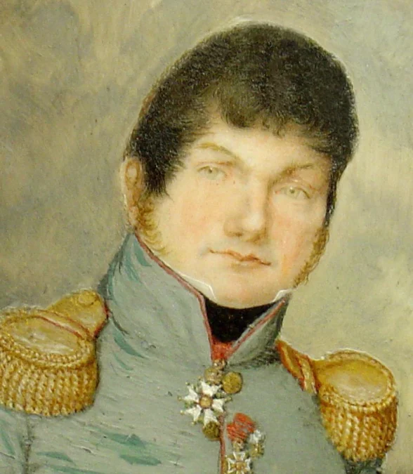 帝国の肖像画ミニチュアF.Dumont