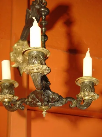Applique in bronzo del XIX secolo