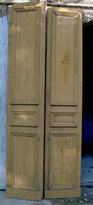 Pair of large doors end of 19th century