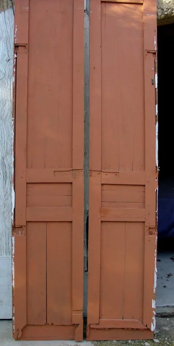 Pair of large doors end of 19th century