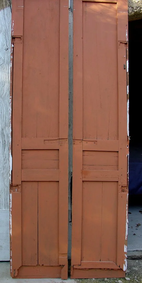 Pair of large doors end of 19th century