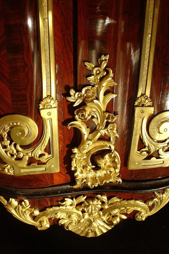 Pair of French Regence Cabinet Corners