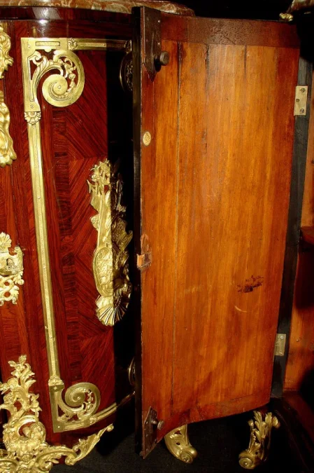 Pair of French Regence Cabinet Corners
