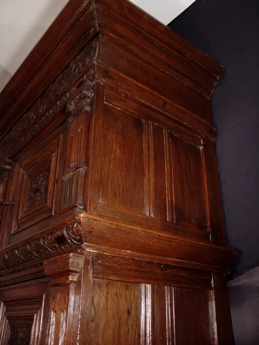 17th century armoire cabinet