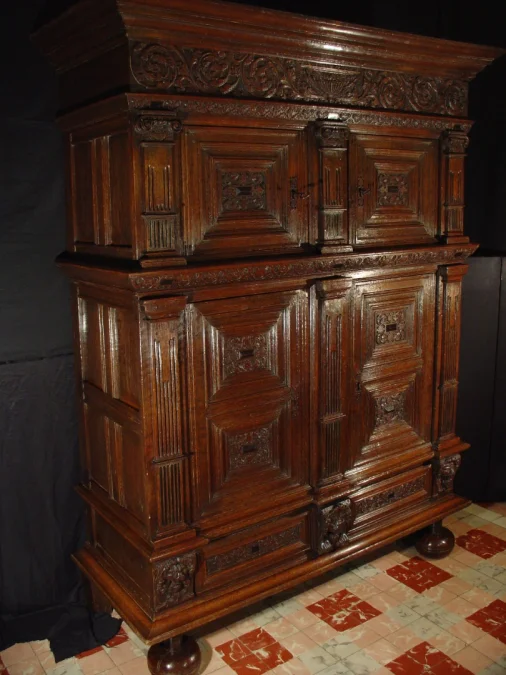 17th century armoire cabinet