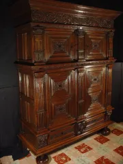 17th century armoire cabinet