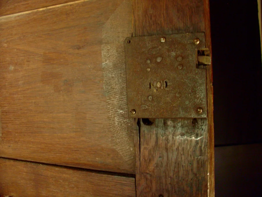 17th century armoire cabinet