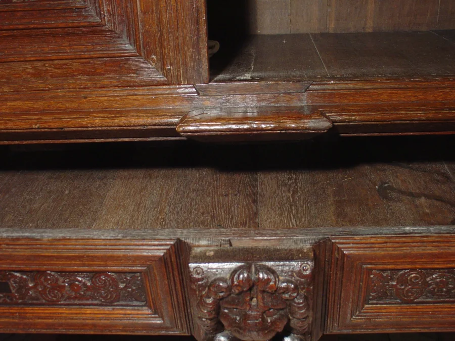 17th century armoire cabinet
