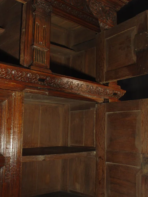 17th century armoire cabinet