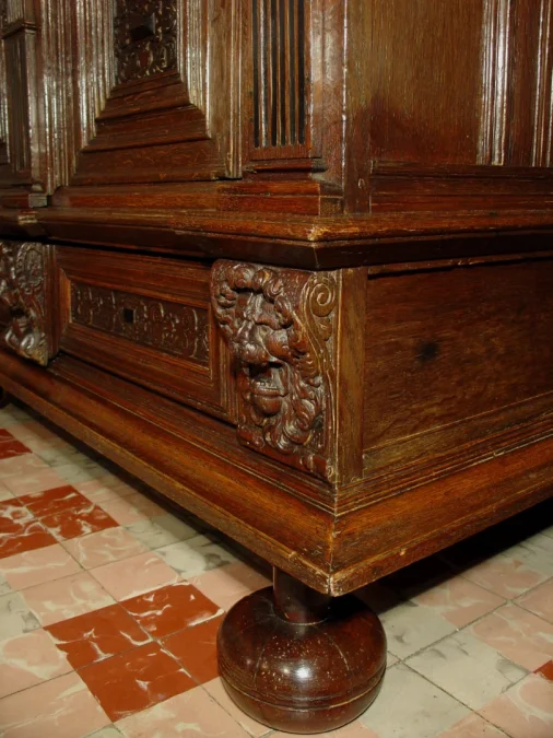 17th century armoire cabinet