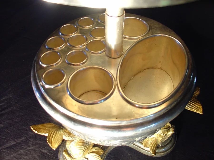 19th century caviar set
