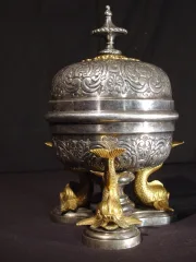 19th century caviar set