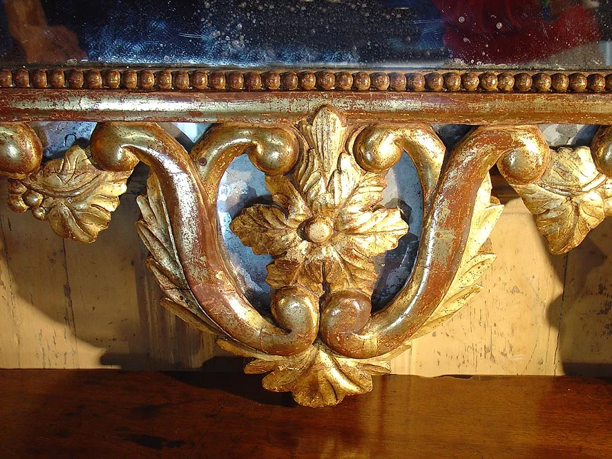 Large 18th C Provence Mirror