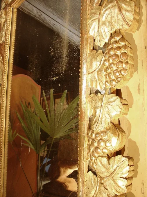 Large 18th C Provence Mirror