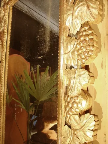Large 18th C Provence Mirror