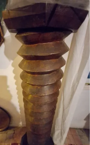 Early 20 century press screw