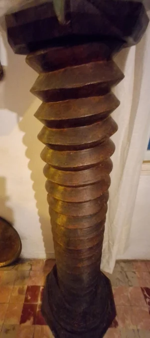 Early 20 century press screw