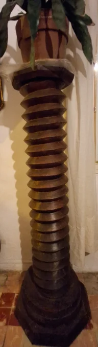 Early 20 century press screw