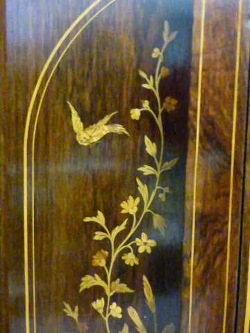 Meuble d'appui marqueté Napoléon III