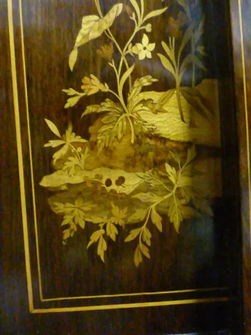 Meuble d'appui marqueté Napoléon III