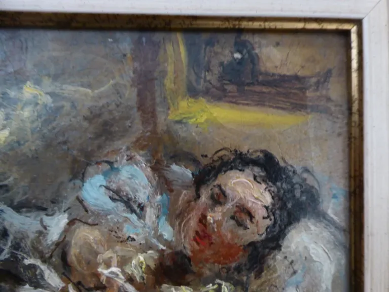 Öl auf Leinwand unterzeichnet HANS EKEGARDH