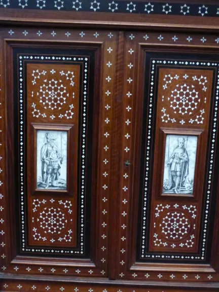 Buffet marqueterie d'os XIXème