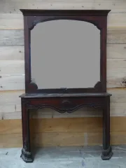 KAMIN MIT TRUMEAU