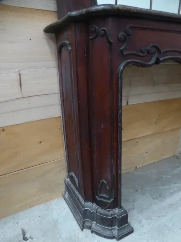 Cheminée et son trumeau XIXème