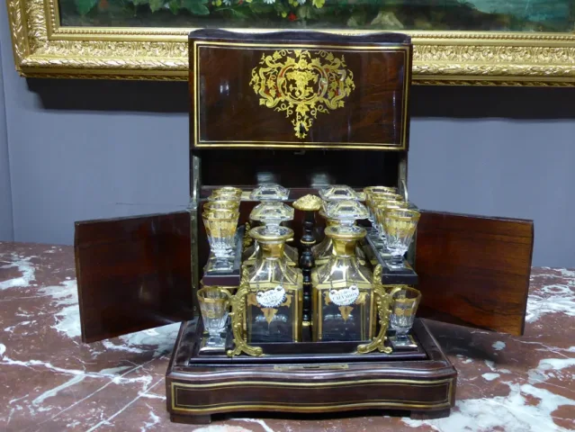 NAPOLEON III PERIODE DEKANTERBOX