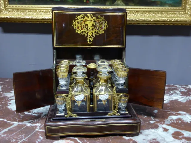 NAPOLEON III PERIODE DEKANTERBOX