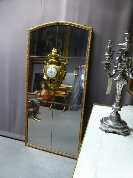 LOUIS XVI PERIODENSPIEGEL MIT UHR