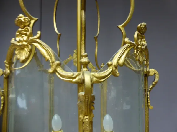 GILT BRONZE LATERNE