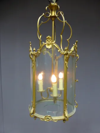 GILT BRONZE LATERNE