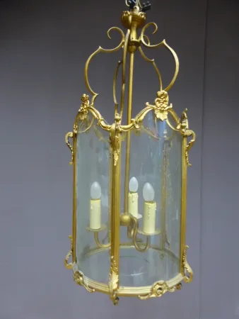 GILT BRONZE LATERNE