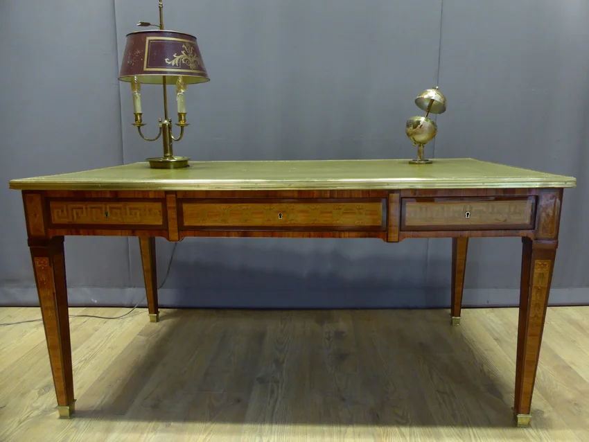 Bureau Style Louis XVI Marqueté