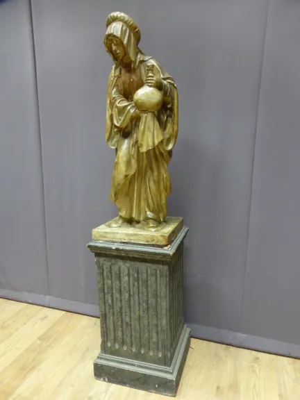 Statue Sainte Marthe XIX