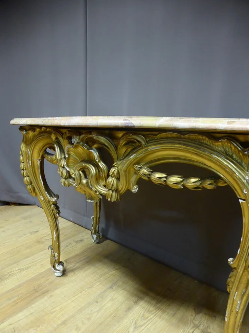 LOUIS XV STYLE CONSOLE TABLE