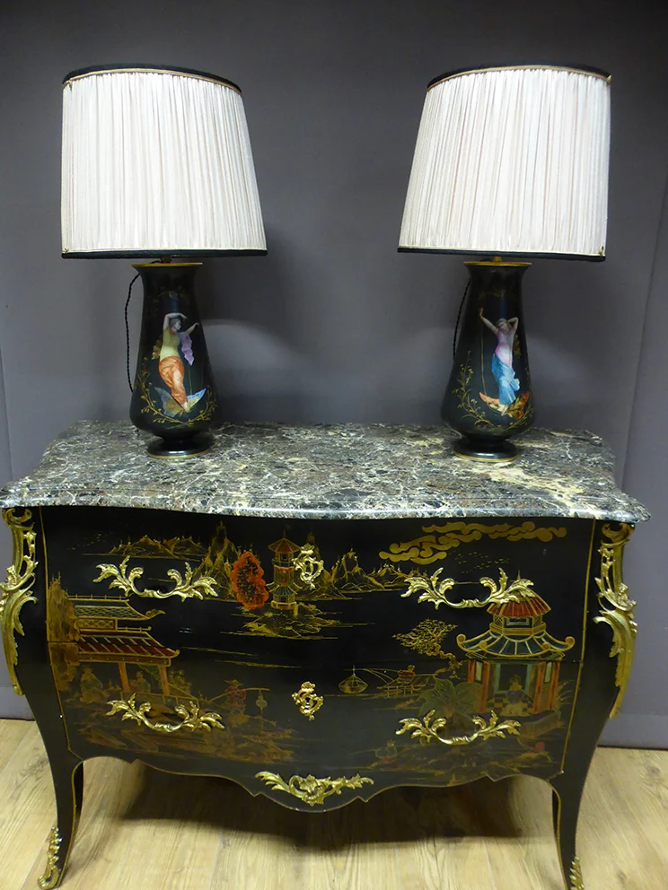 PAAR LAMPEN VAN NAPOLEON III-PERIODEN