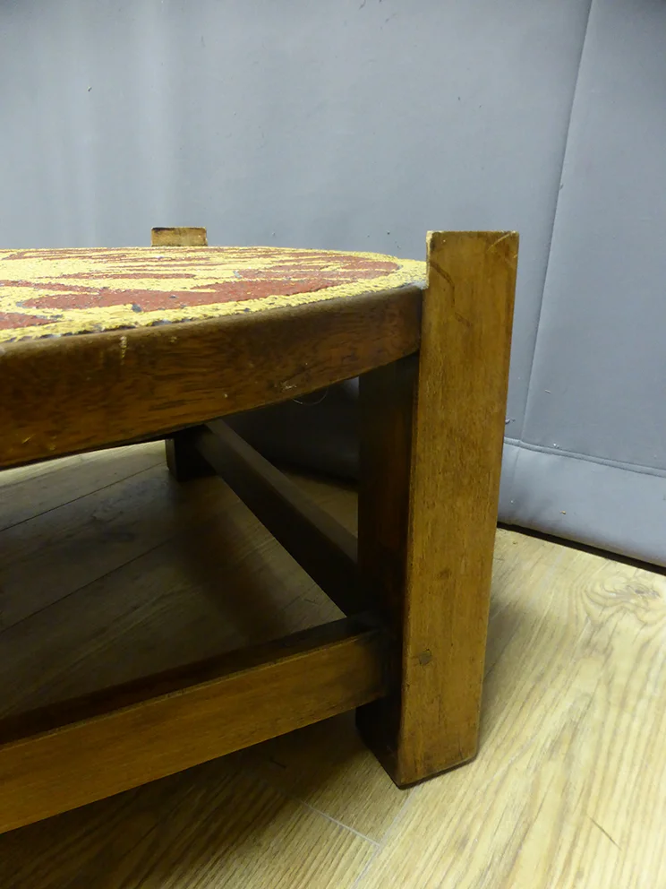 Table basse en céramique années 50