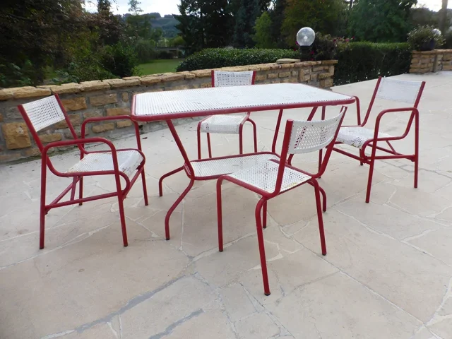 Salon de jardin Matégot