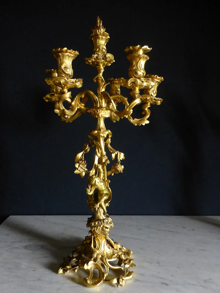 COPPIA DI CANDELABRA
