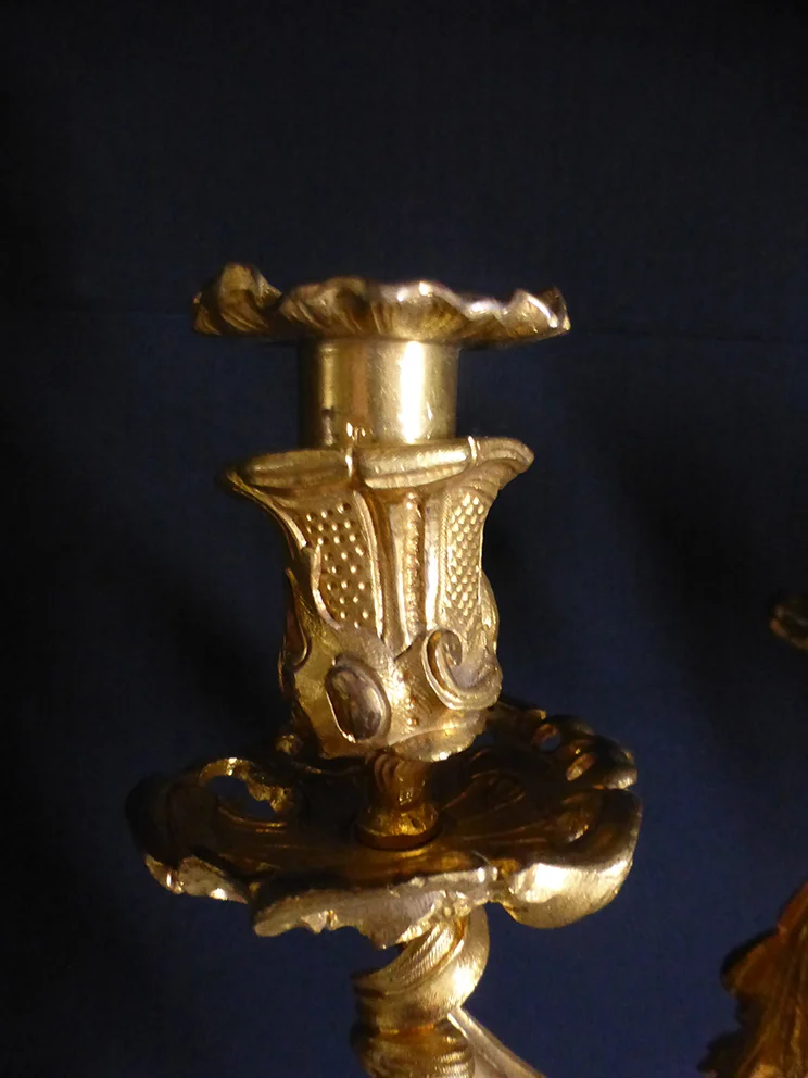 COPPIA DI CANDELABRA