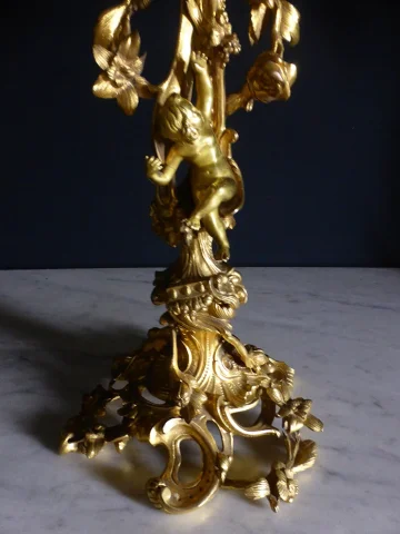 COPPIA DI CANDELABRA