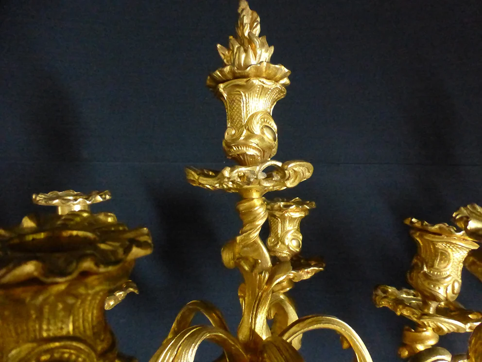 COPPIA DI CANDELABRA