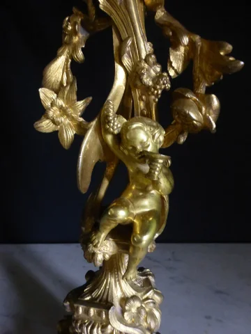 COPPIA DI CANDELABRA