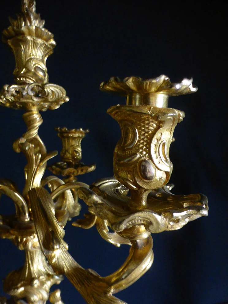 COPPIA DI CANDELABRA
