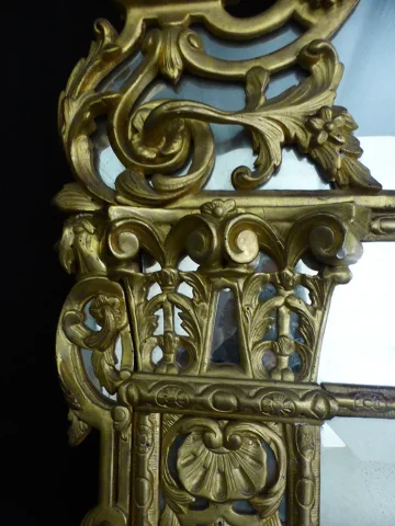 Grand miroir Régence