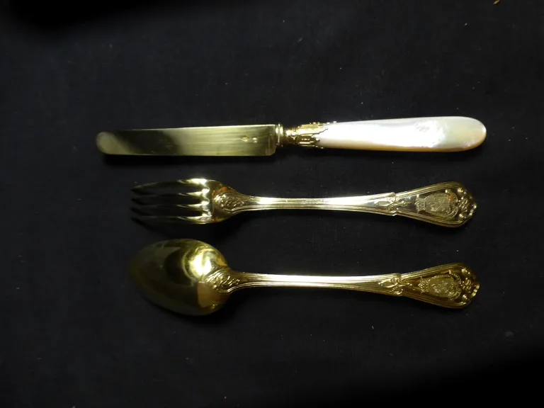 VERMEIL DESSERT SERVICE