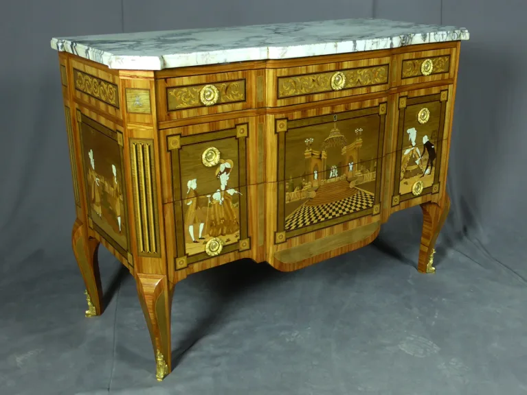 Commode transition LXV , LXVI