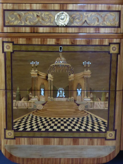 FRANZÖSISCHE ÜBERGANGSKISTE BRUSTKRAUTE